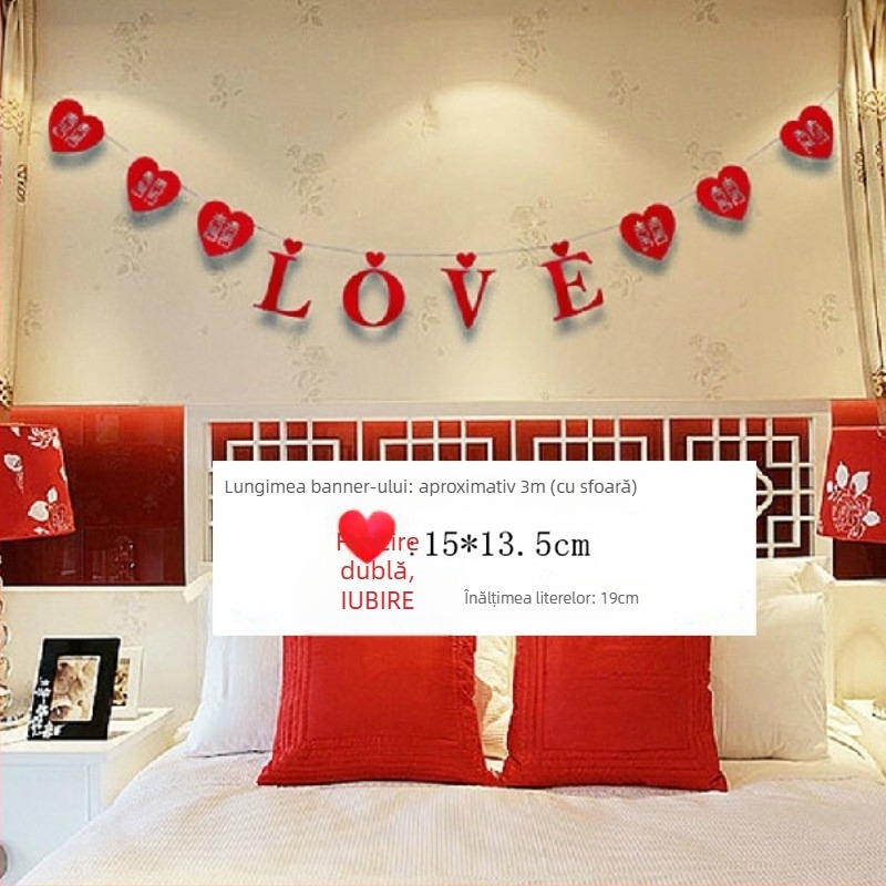 Ghirlandă din panglică pentru decorarea sălilor – potrivită pentru grădinițe, deschideri și aniversări ale magazinelor; Brand: Unique; Material: panglică; Categorie: accesorii de amenajare a sălii