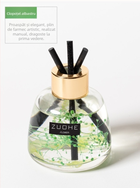 Ornament de aromaterapie auto, parfum piersic-floral, 120 ml, difuzor pentru scaun, elimină mirosurile, evaporare 31–60 zile