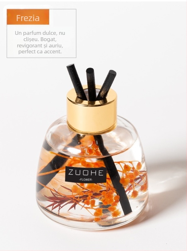 Ornament de aromaterapie auto, parfum piersic-floral, 120 ml, difuzor pentru scaun, elimină mirosurile, evaporare 31–60 zile