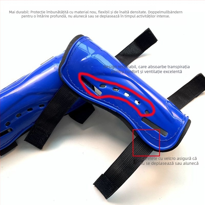 Spot protecții pentru tibie pentru copii – fibre de poliester, fotbal, protecție a gambelor