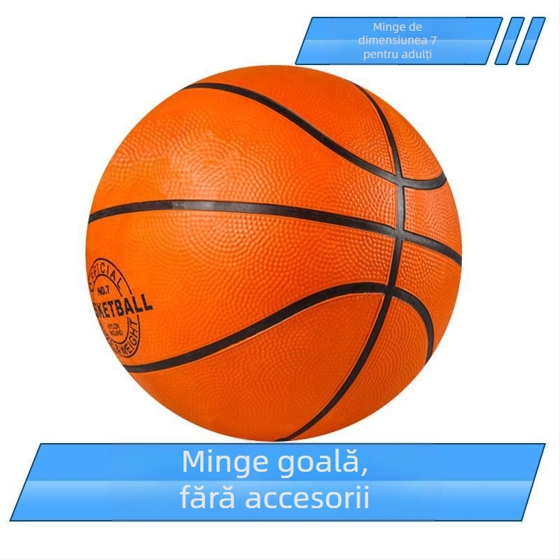 Baschet din cauciuc pentru antrenament, ediție pentru copii, cu imprimare a logo-ului și personalizare disponibilă, potrivit pentru antrenamente și competiții școlare