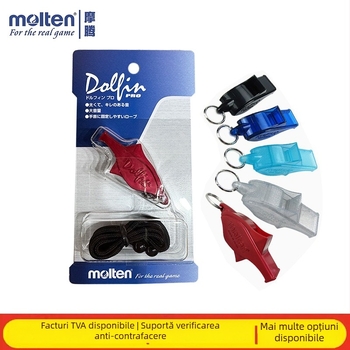 Fluier Molten Delfin – ABS, pachet unic, 6 buc./cutie