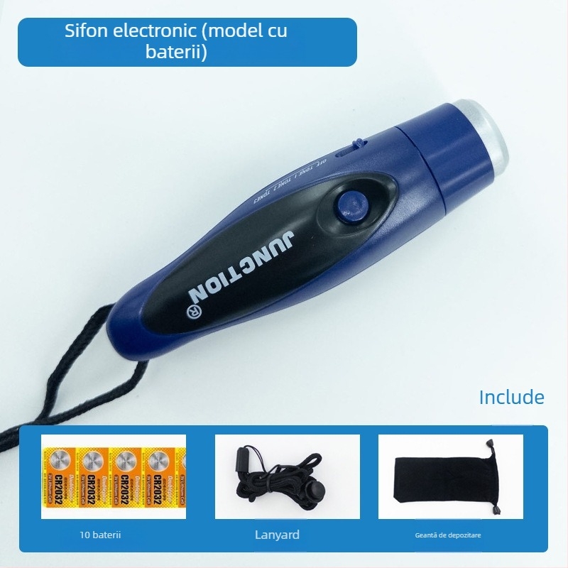 Fluier din PVC, imprimare logo disponibilă, fără personalizare