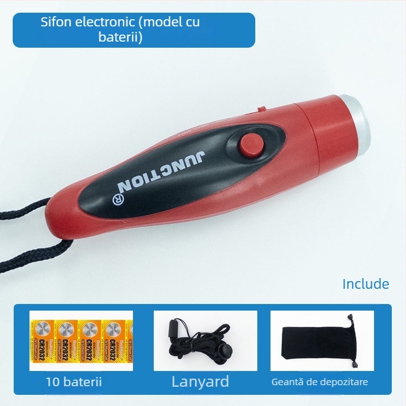 Fluier din PVC, imprimare logo disponibilă, fără personalizare