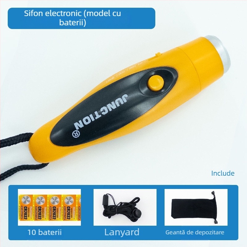 Fluier din PVC, imprimare logo disponibilă, fără personalizare