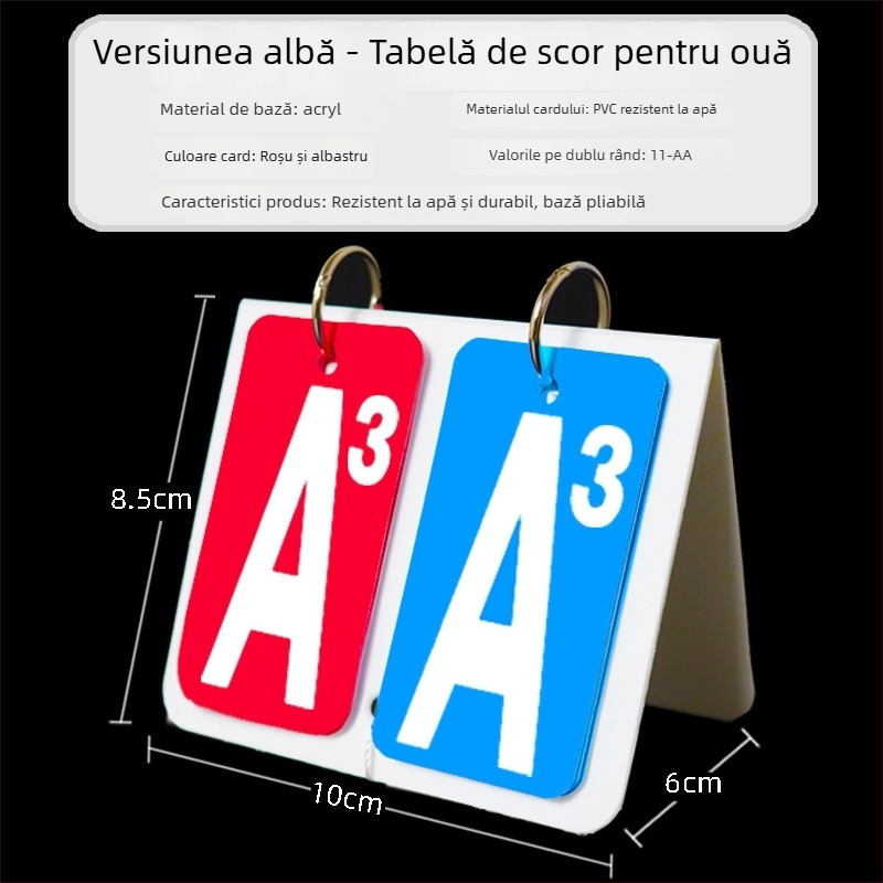 Tabelă de scor din PVC pentru baschet și biliard, cu imprimare a logo-ului, personalizabil