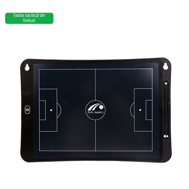 Tablă tactică pentru baschet și fotbal, cu stylus, din plastic (din plastic; baschet și fotbal; stylus inclus)