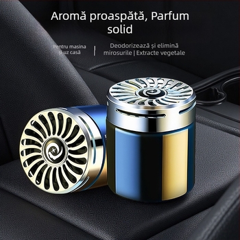 Aromatizor auto pentru scaun, recipient rotund din sticlă, parfum de iasomie, 50–100 ml