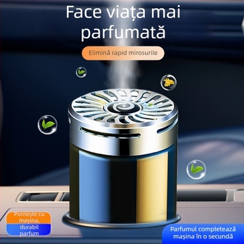 Aromatizor auto pentru scaun, recipient rotund din sticlă, parfum de iasomie, 50–100 ml