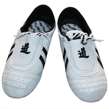 Adidași Taekwondo pentru copii – antrenament în sală, respirabili, ușori, antiderapanti, talpă EVA, material PU, toc plat