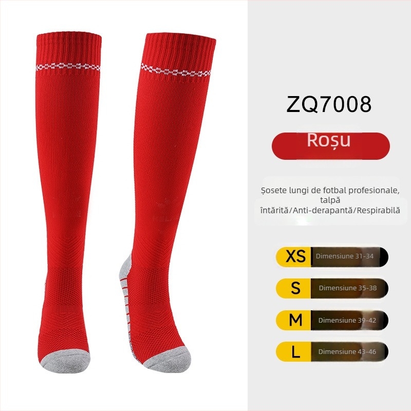 OXP șosete profesionale de fotbal pentru antrenament – lungi până la genunchi, antiderapante, cu partea de jos îngroșată ca prosop, materiale: nailon/spandex/poliester