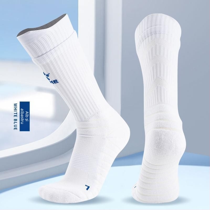 Șosete de fotbal pentru bărbați, până la gamba mijlocie, Flash Power, poliester-bumbac