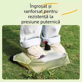 Geantă de apă pentru exterior, pliabilă și portabilă, unisex, impermeabilă, compozit PET/Nylon/PE