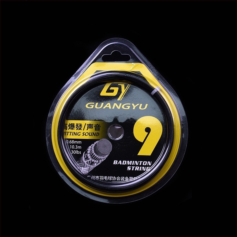 Guangyu string pentru rachetă de badminton – elasticitate înaltă, durabil, sunet puternic la lovire, tensiune 30 lb, material: nailon cu sinteză de rășină