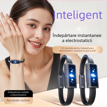 Autowoel Brțară sport pentru încheietură cu cip AI inteligent, tehnologie electrostatică, design din silicon fără fir pentru sporturi în aer liber