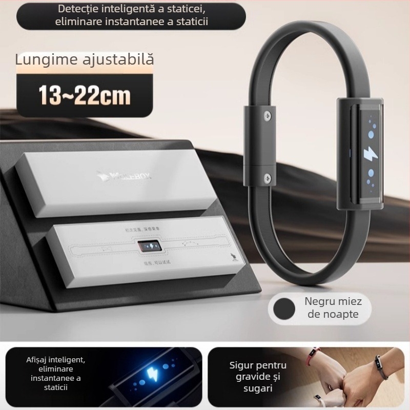 Autowoel Brțară sport pentru încheietură cu cip AI inteligent, tehnologie electrostatică, design din silicon fără fir pentru sporturi în aer liber