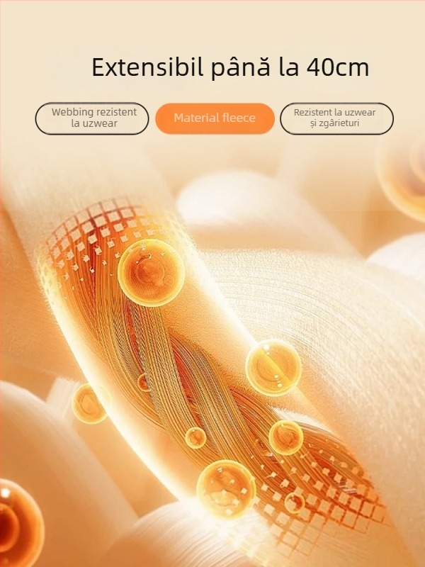 Huse pentru lamele de patin, model 302, MAKINO FOX — partea superioară din fleece, talpă din bandă, protecție pentru lamă