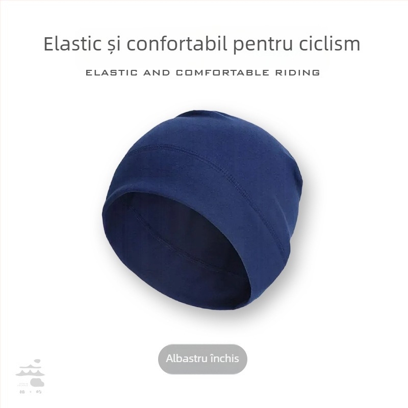 Șapcă sport pentru activități outdoor de iarnă + șapcă internă pentru cască (material: fibră acrilică; unisex pentru adulți; imprimare logo disponibil; potrivită pentru ciclism, alergare și schi)