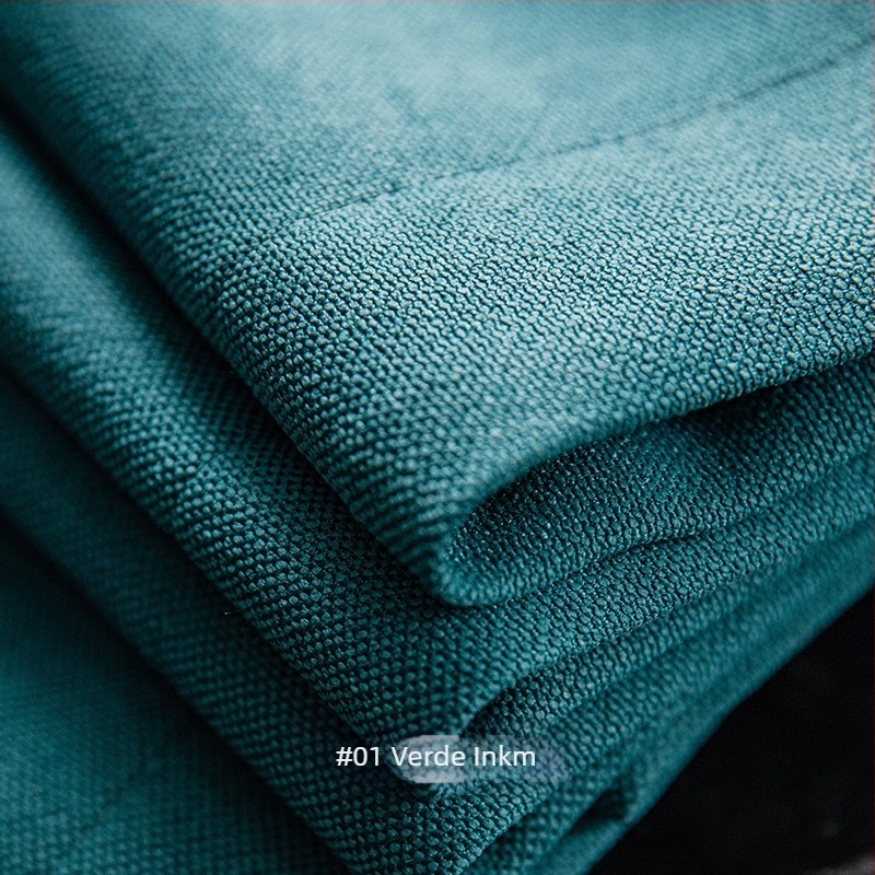 Perdea de fereastră din bumbac și cânepă, umbrire ridicată, stil japonez modern minimalist pentru living și dormitor