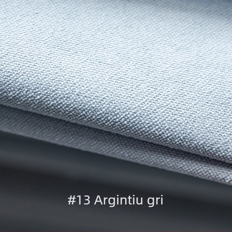 Perdea de fereastră din bumbac și cânepă, umbrire ridicată, stil japonez modern minimalist pentru living și dormitor