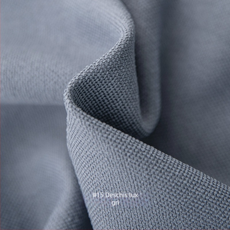 Perdea de fereastră din bumbac și cânepă, umbrire ridicată, stil japonez modern minimalist pentru living și dormitor