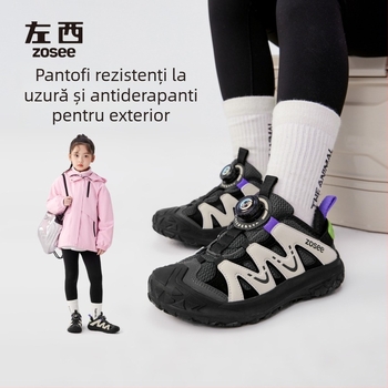 Left West pantofi sport pentru copii – respiranti, ușori, rezistenți la uzură, absorbție a șocurilor; model desen animat; pentru copii 4–16 ani