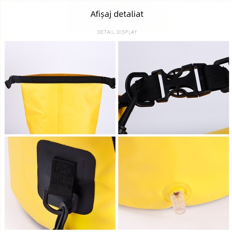Geantă de apă outdoor pentru lupte cu apă sub presiune, PVC, capacitate 15 L, țesătură impermeabilă, personalizare logo