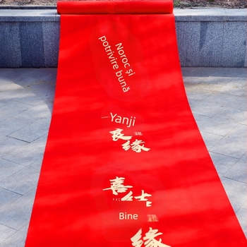 Covor de nuntă din țesătură nețesută, ambalaj PP, Brand Winning, pentru nunți