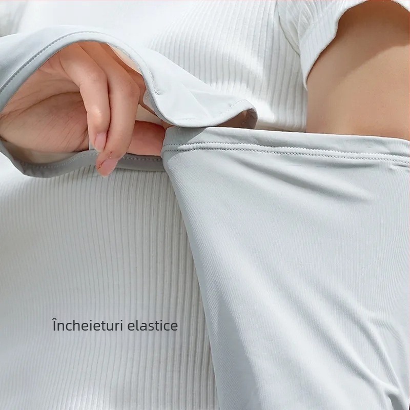 Manșă pentru exterior – material acrilic, unisex, culoare solidă, protecție UV pentru ciclism și activități în aer liber