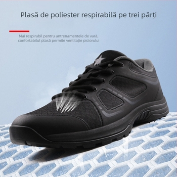 Pantofi de antrenament din nylon pentru bărbați – adulți, stil militar, pantofi outdoor pentru alergare și fitness