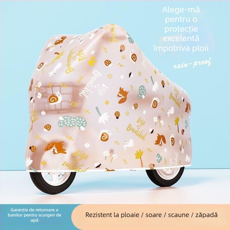 Copertă pentru vehicule electrice Kepu, stil simplu