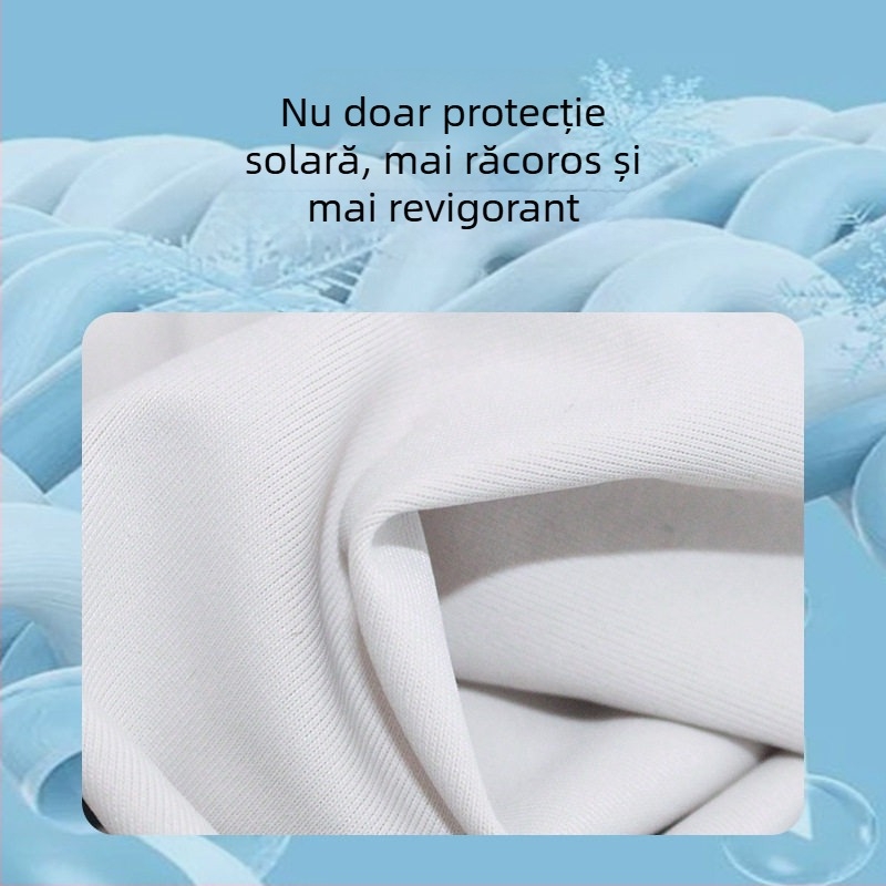 Mansetă Ice Silk UV pentru braț – Unisex, amestec nylon/poliester, protecție UV, pentru condus, pescuit, activități în aer liber și ciclism