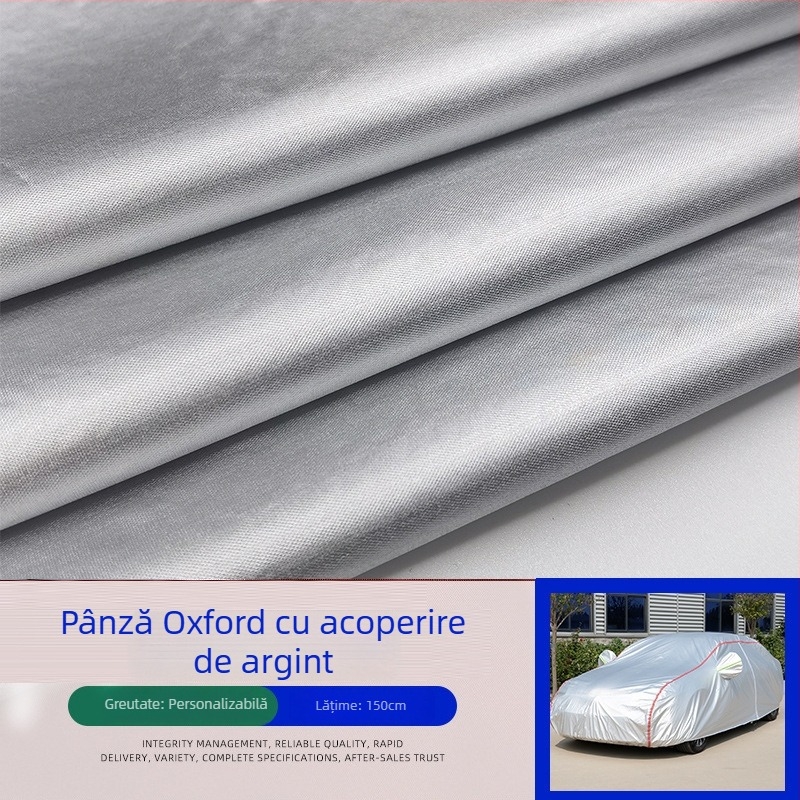 Anbijie Material pentru husă auto: pânză Oxford, bumbac îngroșat, folie de aluminiu; procesare personalizabilă; compatibil cu toate modelele