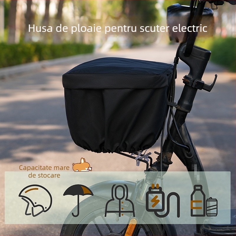 Geantă impermeabilă pentru coșul de bicicletă electric, 30 L capacitate, brand Gemeisi, pentru ciclism