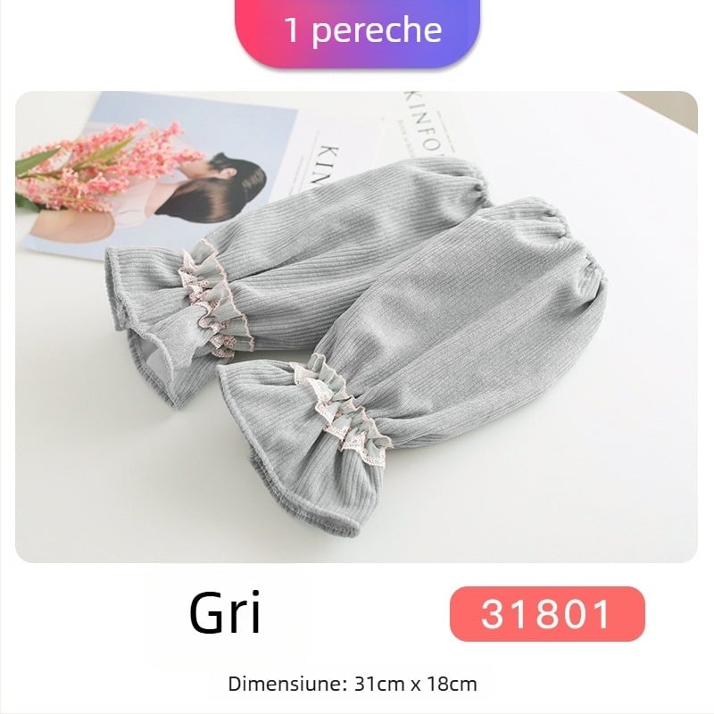 Protecții de mâneți impermeabile, extinse, pentru jachete cu puf, ideale pentru toamnă și iarnă, anti-murdărire