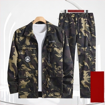 Costum de lucru — Material principal: poliester (100%); Rezistent la abraziune și la murdărie; Potrivit pentru activități în fabrici; Marca: Heshi Shield