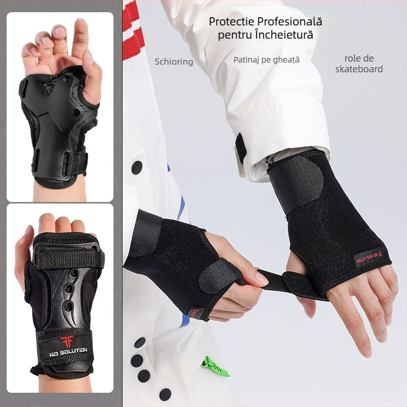 Protecții pentru încheieturi pentru mai multe sporturi: EVA protecție pentru palmă și încheietură pentru schi, role și skateboard