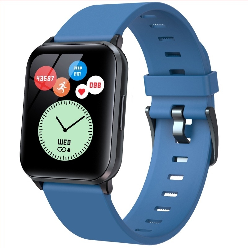 WLNGWEAR Y79 ceas sport inteligent cu monitorizare ritm cardiac, măsurare tensiune arterială, monitorizare somn, impermeabil pentru înot, notificări inteligente