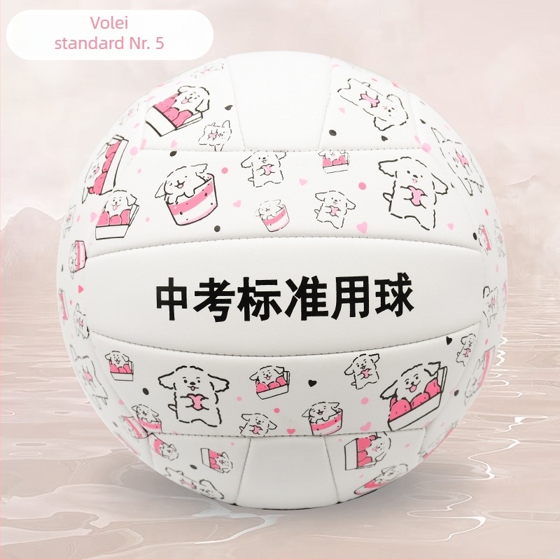 Minge de volei pentru antrenament de interior, din piele de vită, cu posibilități de personalizare; imprimarea siglei nu este disponibilă