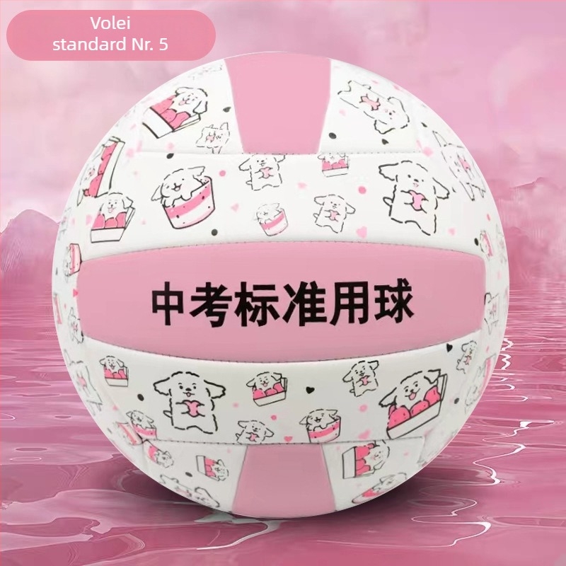 Minge de volei pentru antrenament de interior, din piele de vită, cu posibilități de personalizare; imprimarea siglei nu este disponibilă