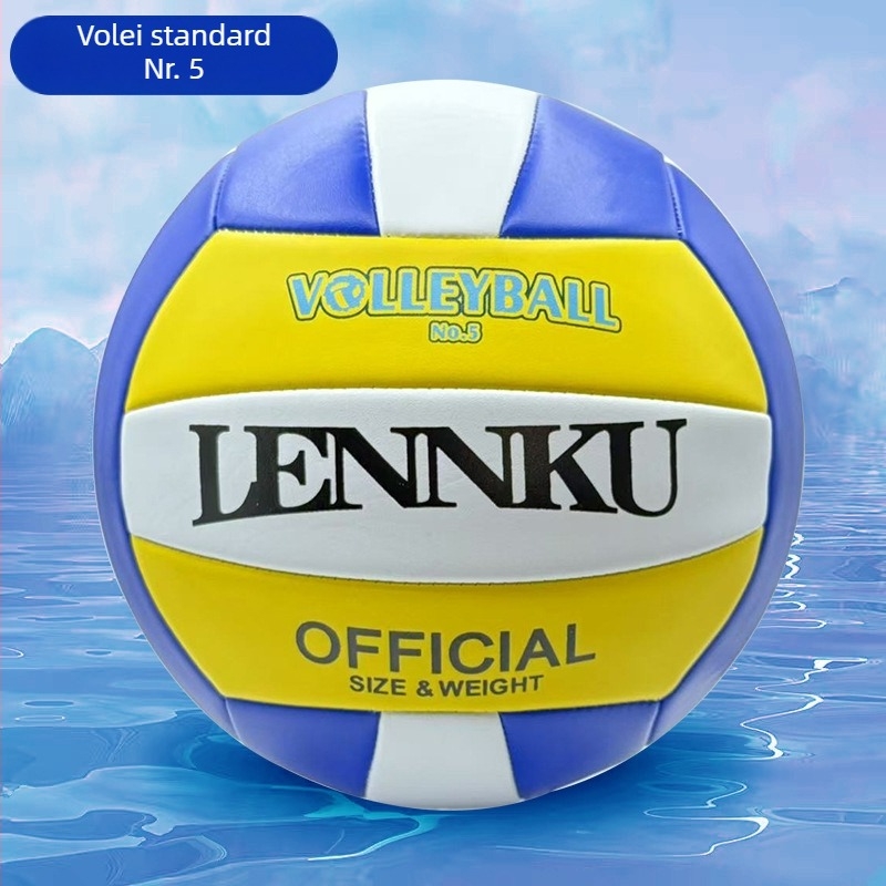 Minge de volei pentru antrenament de interior, din piele de vită, cu posibilități de personalizare; imprimarea siglei nu este disponibilă