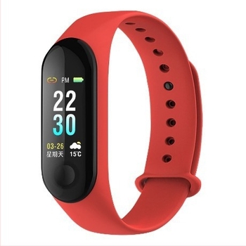 Brățară de fitness inteligentă cu monitorizare ritm cardiac, monitorizare a somnului, numărătoare de pași, măsurare a tensiunii, autonomie 7–14 zile