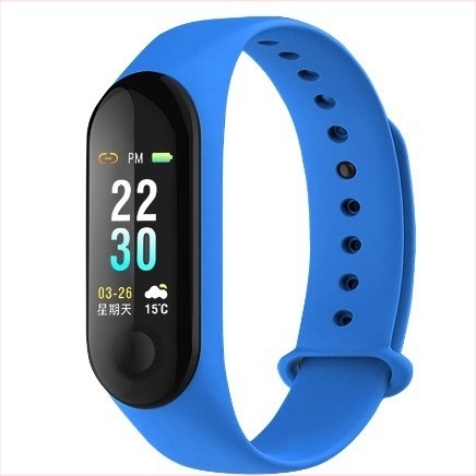 Brățară de fitness inteligentă cu monitorizare ritm cardiac, monitorizare a somnului, numărătoare de pași, măsurare a tensiunii, autonomie 7–14 zile