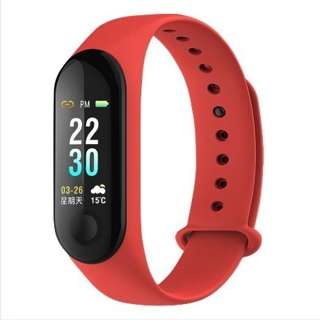 Brățară de fitness inteligentă cu monitorizare ritm cardiac, monitorizare a somnului, numărătoare de pași, măsurare a tensiunii, autonomie 7–14 zile