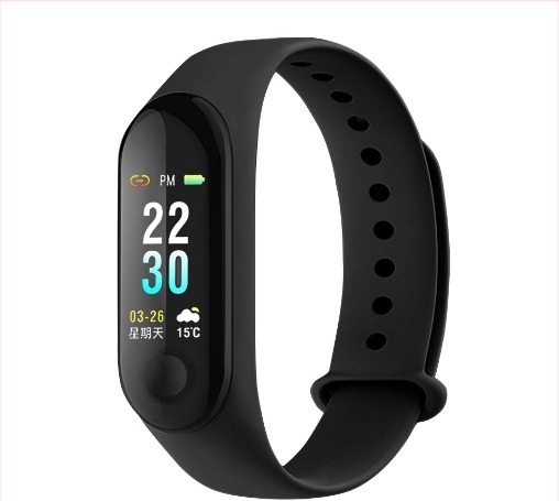 Brățară de fitness inteligentă cu monitorizare ritm cardiac, monitorizare a somnului, numărătoare de pași, măsurare a tensiunii, autonomie 7–14 zile