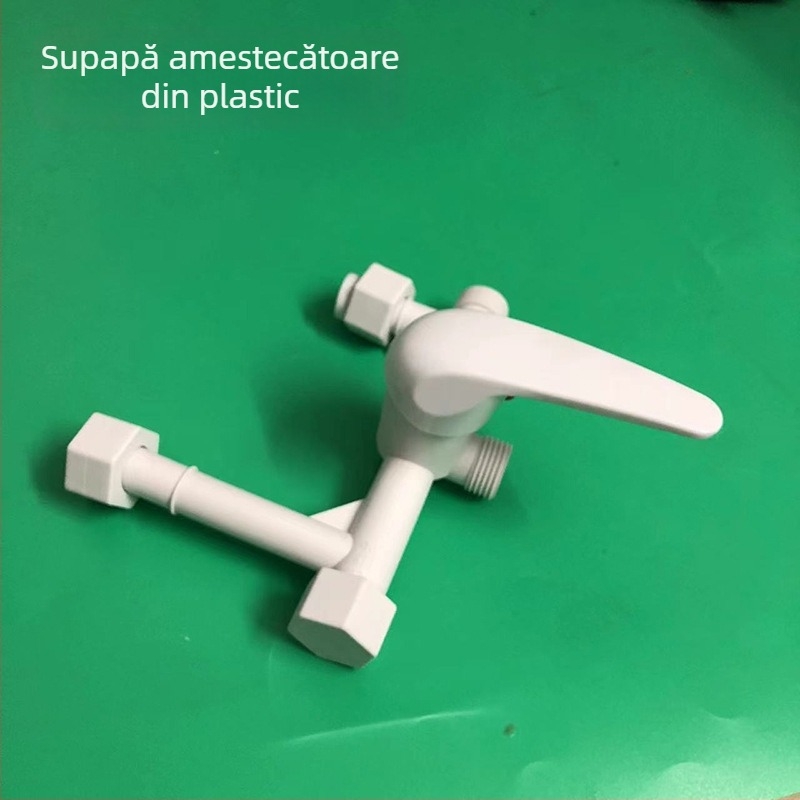 Ventil amestec pentru boiler electric, din plastic, intrare/ieșire 20 mm, miez de valve model 25, diametrul șeii valvei 20 mm, temperatura de operare 75°C