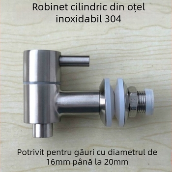 JT-61 robinet pentru vin din oțel inoxidabil 304, robinet cu bilă cu nucleu ceramic, 1–100°C, 5–10 MPa