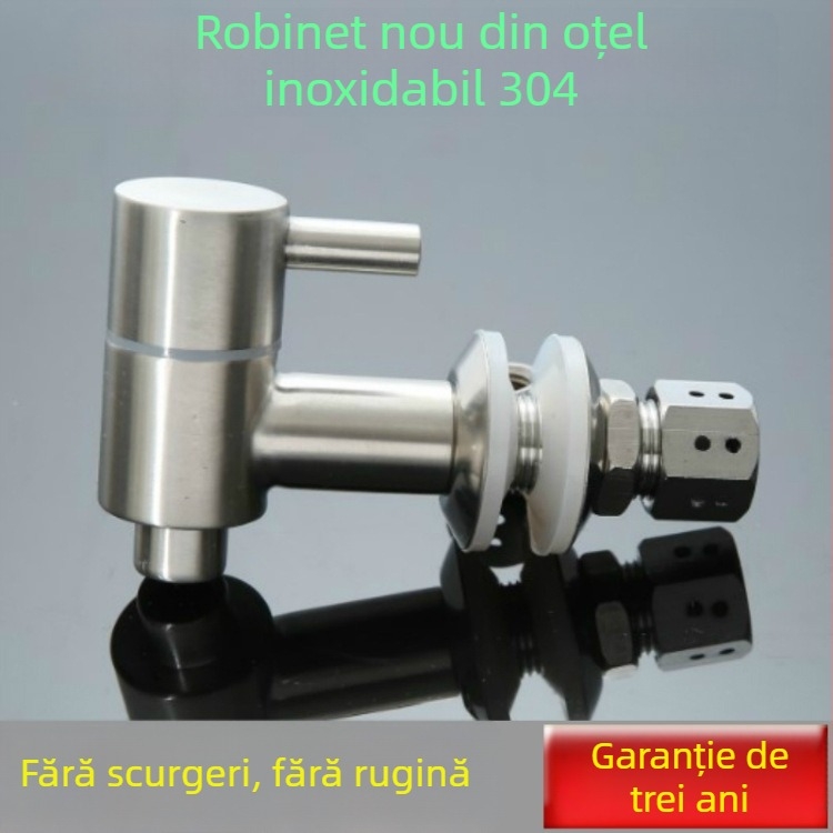 JT-61 robinet pentru vin din oțel inoxidabil 304, robinet cu bilă cu nucleu ceramic, 1–100°C, 5–10 MPa