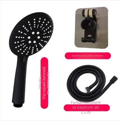 Cap de duș Sunflower cu trei moduri – mâner, ABS, funcție ploaie, portabil, montaj manual