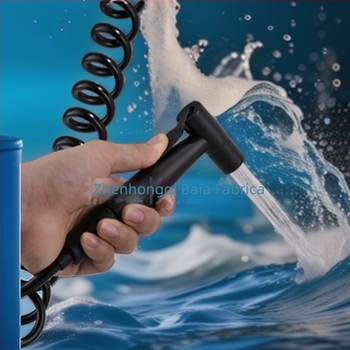 Robinet pentru toaletă cu pistol de pulverizare, oțel inoxidabil 304, montaj pe perete filet, 0–90°C, 1.0 MPa, nucleu de supapă din cupru